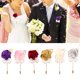 thumbnail image 3 of 6 unids artificial Rose ramillete broche padrino dama de honor pecho flor boda Accesorios, 3 of 8