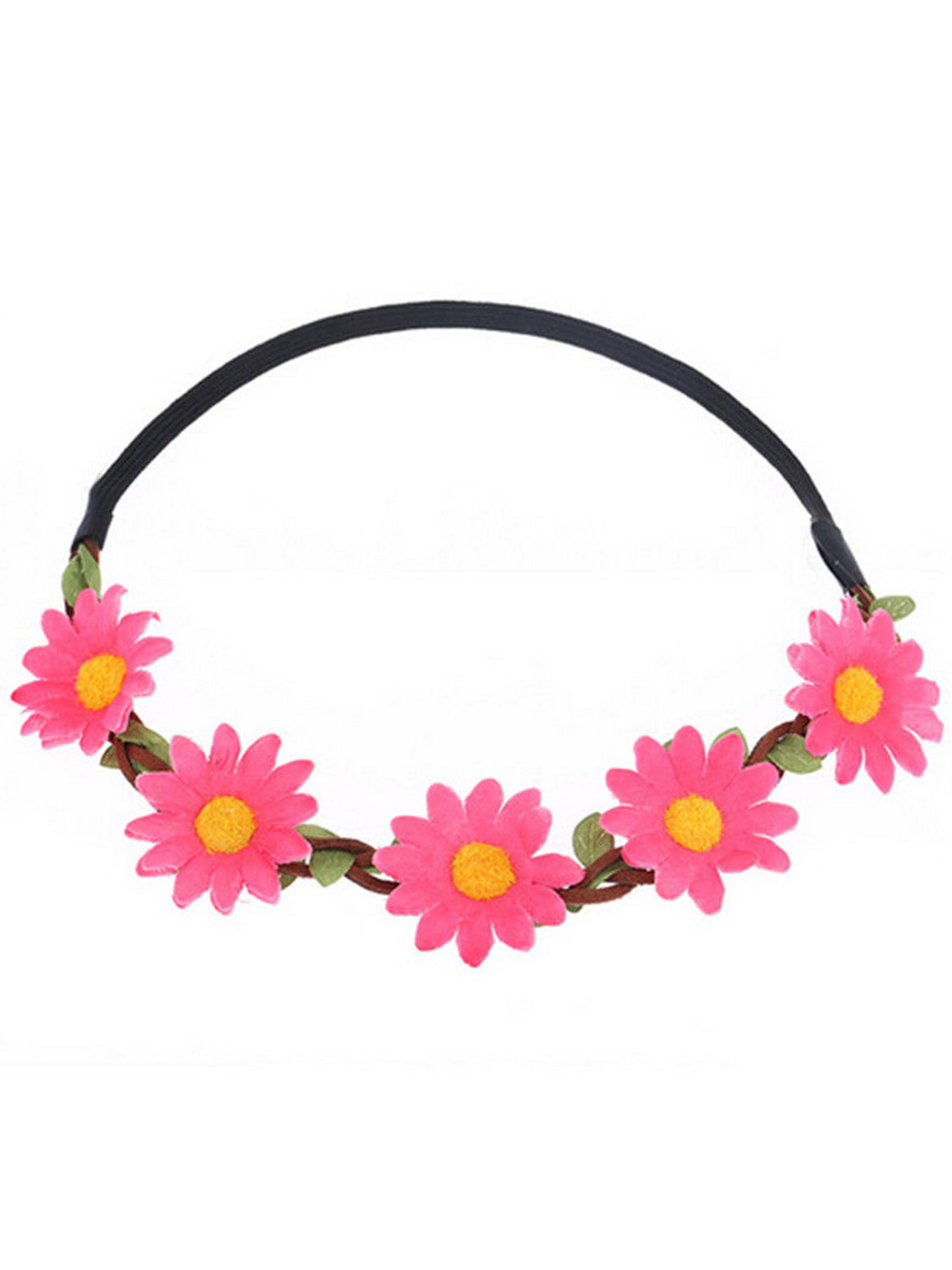 50pcs 3.2" Lace Fabric Chiffon Flower+Rhinestones Pearls For Headbands