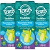 Tom's of Maine Fluoride-Free Toddler Training Toothpaste, Kids Toothpaste, Toddler Toothpaste, Mild Fruit, 1.75 Ounce, 3-Pack