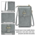 thumbnail image 3 of Small Crossbody Bag Cell Phone Purse Wallet with Credit Card Slots, 3 of 5