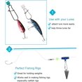 thumbnail image 2 of shiyou-Fishing Line Sinker Slide with Hooked Snap - 30pcs/Box High-Strength Braid Line Sinker Slider with Duo Lock Snap Hooked Snaps Sinker Weight Connector with Safety Snap Fishing Accessories, 2 of 4