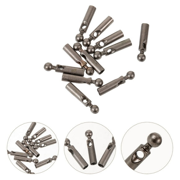 OUNONA 11Ud Piezas Accesorios Para Cubiertas De Hueso De Metal Color Café Para Plegable