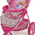 thumbnail image 7 of Baby Alive: Doll Jogging Stroller - Pink & Rainbow - Fits Dolls Up to 24",  Pretend Play For Kids Ages 3+, 7 of 7