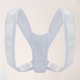 thumbnail image 5 of Corrector de postura transpirable, enderezador de espalda, cinturón ajustable para corregir la postura de la columna vertebral (blanco), 5 of 5