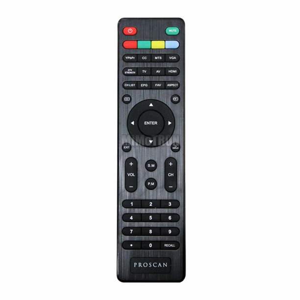 GENUINE PROSCAN TV REMOTE CONTROL FOR PLDED3273AC PLED3204A PLED2963A