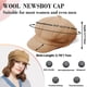 thumbnail image 4 of Boina Dalrosia para mujer, gorro de vendedor de periódicos, gorro de lana francés, clásico, otoño, primavera e invierno., 4 of 6