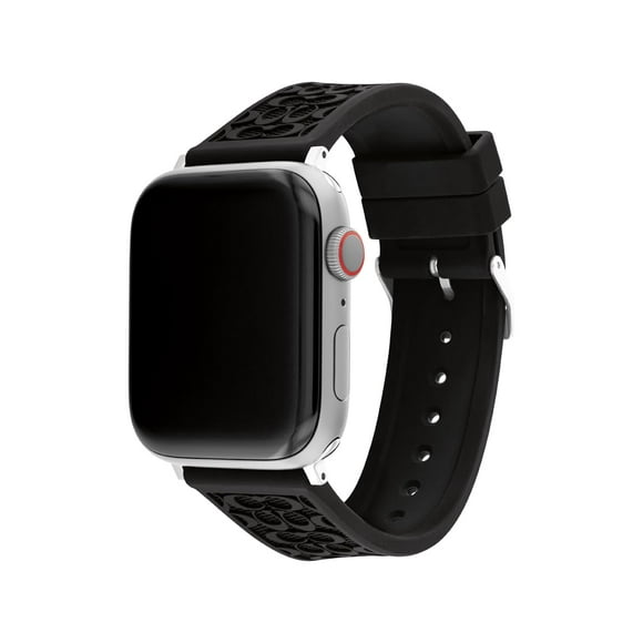 Correa de silicona Coach Signature para Apple Watch de 42 mm/44 mm
