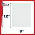 thumbnail image 3 of U.S. Art Supply 9 X 12 inch Professional Artist Quality Acid Free Canvas Panel Boards for Painting 2-12-Packs (1 Full Case of 24 Single Canvas Board Panels), 3 of 6