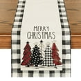 thumbnail image 2 of Harpily Kitchen Placemats Decorative Cotton And Linen Table Flag American Simple Grid Linen Table Flag, 2 of 4