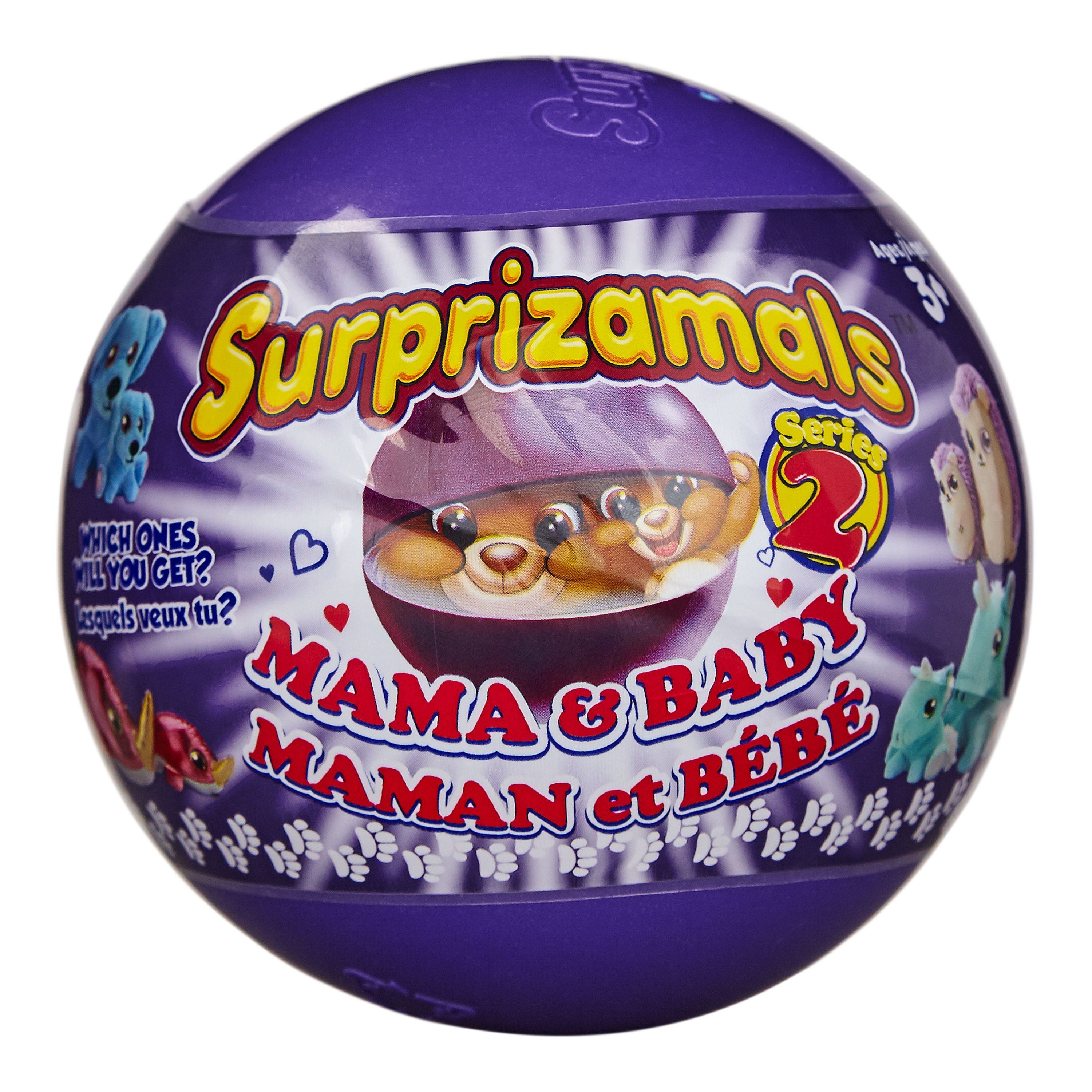 Details about   LOT OF 2 SURPRIZAMALS MAMA & BABY MYSTERY BALLS SERIES 3 NEW SEALED 