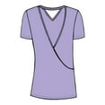 thumbnail image 4 of Boxercraft BW2405 Ladies Bella Crossback Tee-Wisteria-M, 4 of 4