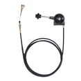 thumbnail image 2 of Excavator Throttle Control Cable for EX230 Mixers, Improved Safety and Efficiency, Easy Installation, Stainless Steel and PU Excavator Manual Throttle Control Wire Replacement for, 2 of 7