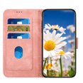 thumbnail image 4 of Compatible with Samsung Galaxy S21 FE 5G Vintage Flower Wallet Case Magnetic Closure Cover with Card Slots, 4 of 5