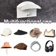 thumbnail image 4 of Perchero para Pared, Organizador Adhesivo para Sombreros para Gorras de BéIsbol Colgadores Adhesivas para Gorras de BéIsbol, Soporte para Sombreros para Sombreros B, 4 of 5
