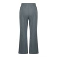 thumbnail image 5 of XIAfhje Linen Trousers Womens Summer Wide Leg Trousers Sale Cotton Linen Drawstring Elastic Waist Pockets Lightweight Loose Long Casual Lounge Trousers Pants Beach Holiday, 5 of 6