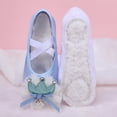 thumbnail image 7 of LvhaoGJOB Ballet Flats for Kids Soft Flexible Sole ballet flats Elegant Design kids ballet flats Flexible Flat Sole girls shoes All Season Dance Class Footwear Ballet Flats, 7 of 7