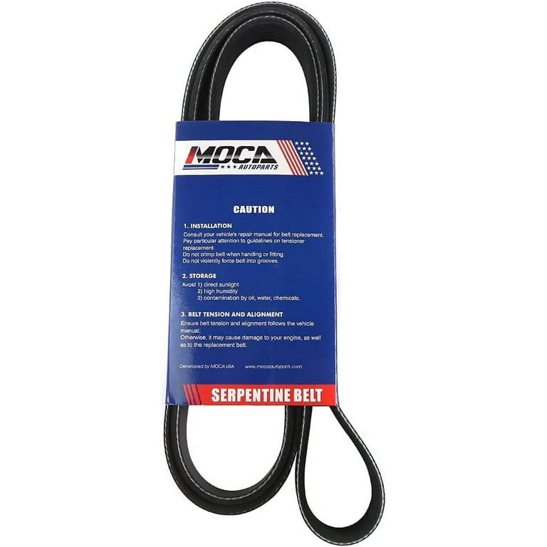 MOCA AUTOPARTS 6PK1955 Serpentine Belt fit 87-92 for Buick Century & 14-15,94-95 for Chevrolet Camaro & 98-92 for Oldsmobile Cutlass Ciera & 87-91 for MOCA AUTOPARTS 6PK1955 Serpentine Belt fit 87-92 for Buick Century & 14-15,94-95 for Chevrolet Camaro & 98-92 for Oldsmobile Cutlass Ciera & 87-91 for