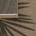thumbnail image 4 of Modern Area Rug Boho Design with Palm Leaf Pattern, 4 of 6