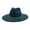 Army Green, variant on Fedora Hats for Women Men Big Wide Brim Rhinestone Suede Western Hats Large Felt Panama Hat Rancher Hat