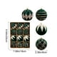 thumbnail image 3 of Adornos Navideños de 6 Cm, 12 Unidades, En Caja, Bolas Flocadas, para Árbol de Navidad, Decoración, Regalo, 3 of 6