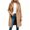 Camel, variant on Womens Fall WinterNotched Lapel Collar Double Breasted Pea Coat Wool Blend Over Coats Long Jackets