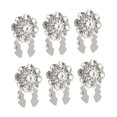 thumbnail image 3 of segolike 6 Rhinestone Button Covers, Button Decoration for Women And Men, for Coats, Suits, Hats And Dresses, 3 of 6