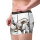 thumbnail image 2 of Fotbe Running White Horses Calzoncillos Tipo Boxer con Bolsa de Soporte Total para Hombre, X-Temp Fresco, Transpirable y de Secado Rápido-XX-Large, 2 of 5