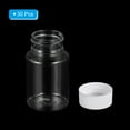 thumbnail image 3 of Unique Bargains 30ml 1 Oz Wide Mouth Reagent Bottle Storage Bottles Plastic Sample Containers for Home Laboratory 30 Pack, 3 of 5