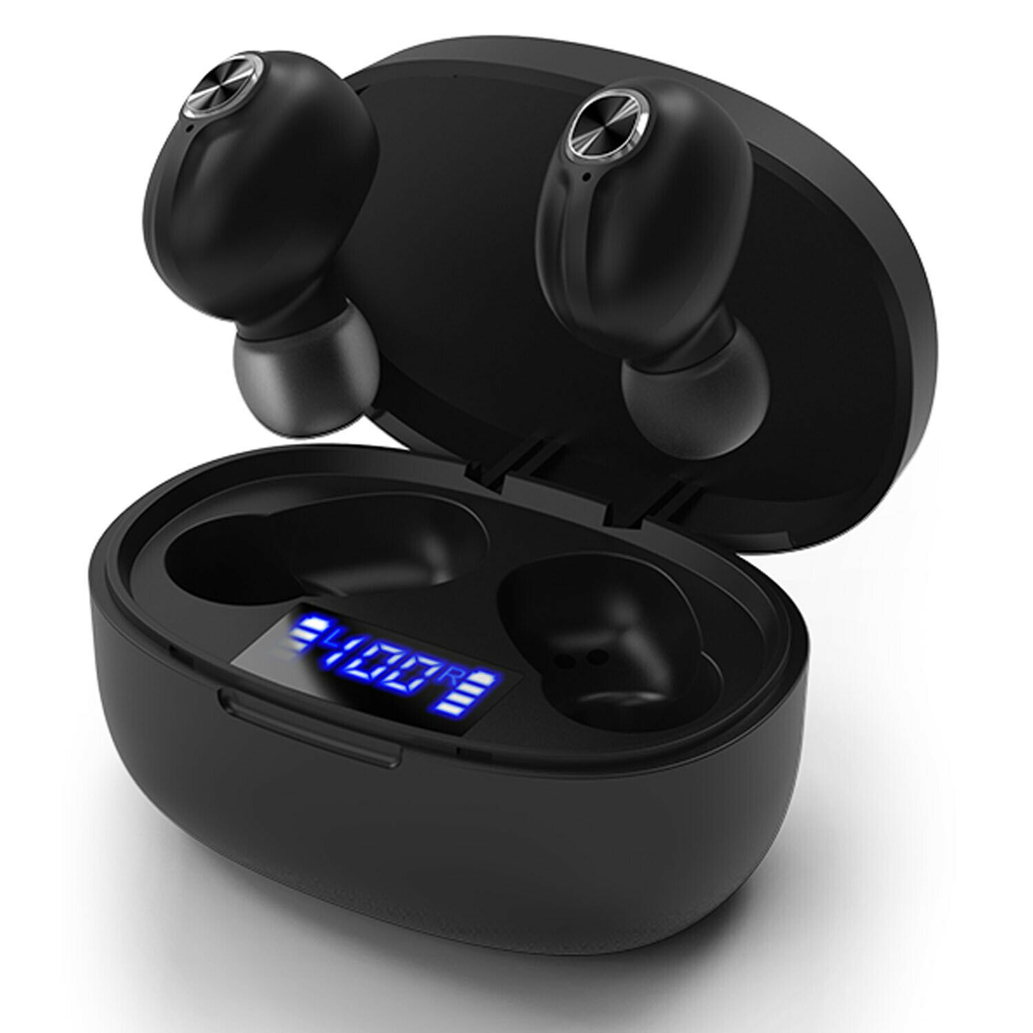 Cooligg Wireless Bluetooth Earbud Noise Cancellation Stereo Headset