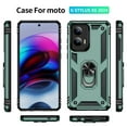 thumbnail image 2 of YEYKX for Motorola Moto G Stylus 5G (2024) 6.7-inch Phone Case, Impact Resistant Metal Ring Magnetic Support Kickstand Drop Protector Cover for Motorola Moto G Stylus 5G (2024) 6.7-inch,Green, 2 of 7