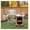Brown with 1 Bag, variant on Portable BBQ Grilling Table, Outdoor Camping Kitchen Stand with Windscreen & Storage - Aluminum Folding Side Tables for Cooking