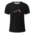 thumbnail image 5 of Mountain Graphic Tees for Men 2026 Summer Casual Short Sleeve Crewneck T Shirts Hiking Camping Shirt, 5 of 5