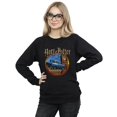 thumbnail image 2 of Harry Potter Womens Flying Car Sweatshirt, 2 of 3