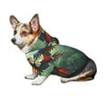 thumbnail image 7 of Honeii Flying Parrots In Jungle Print Small Dog Hoodies Pet Hooded Sweatshirts Fall Winter Puppy Cat Sweaters Warm Clothes for Small Dogs Outfits Costume-X-Small, 7 of 7