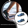 thumbnail image 4 of Jumpingount 1 par de zapatos de buceo de playa transpirables, zapatos deportivos cómodos y suaves portátiles, calzado antideslizante para senderismo al Accesorios de calzado Azul claro Jumpingount AP018301-02B, 4 of 6