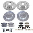 thumbnail image 3 of PowerStop Front and Rear Z23 Evolution Sport Carbon-Fiber Ceramic Brake Pad and Drilled & Slotted Rotor Kit Fits: MERCEDES-BENZ Select Models K8115, 3 of 10