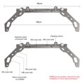 thumbnail image 3 of Levier d'Équilibre de Guidon Réglable pour Moto Universel Argent, 3 of 5