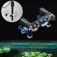 thumbnail image 2 of Transparent Acrylic Durable Aquarium Hose Holder Fixed Mount Fish Tank Probe Fixture Rack, 2 of 9