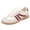 Wine, variant on Pandaie Womens Fashion Sneaker Classic Casual Tennis Flats Soft Cushion Comfortable Daily Shoes with Non Slip Gum Bottom Outsole Size 5.5‑9.5