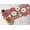 Maroon Multi, variant on Homebia Designs Chrtistmas Beaded Table Runner, Christmas Table Runner, Rustic Farmhouse Hand Beaded Runner to Decorate Xmas Wedding Family Party Thanksgiving Dinner Table Décor-13x36 "-Teal Combo