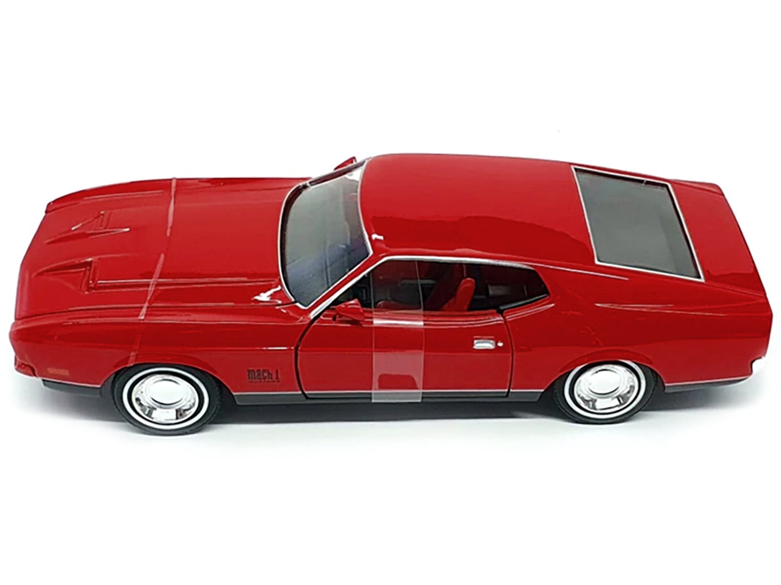 1971 Ford Mustang Mach 1 Red James Bond 007 "Diamonds are Forever" (1971) Movie 1/24 Diecast Model Car by Motormax