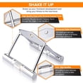 thumbnail image 7 of EverStrong T Bar Row with V Bar Attachment - Fits 1 and 2 inches Olympic Bars - T Bar Row Landmine Attachment - High-quality Durable Steel with Chrome Coated Finish, 7 of 7
