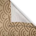 thumbnail image 3 of Ambesonne French Kitchen Curtains, Vintage Wave Old Royal, 55"x45", French Beige, 3 of 3