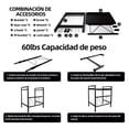 thumbnail image 2 of Estante Extensible Para Horno De Microondas De 2 Niveles Modelo Negro, 2 of 4
