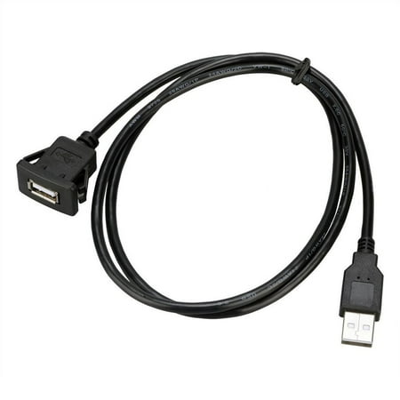 Usb2 0 Flush Mount Cable 1m 2m Double Single Usb Port Extension