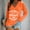 Orange, variant on YVNAURA Womens Football Is My Favorite Season V Neck Long Sleeve T Shirt Funny Football Lover Graphic Tee Casual Game Day Outfit Soft Cotton Top, Light Blue,L