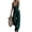 Green, variant on Women's Jumpsuit V-Neck Sleeveless Solid Button Down Retro Wide-Leg Pant Vintage Western Romper Wine M