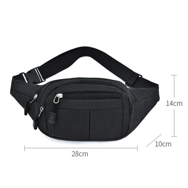 Riñonera Bolso bandolera multiusos Bolsa de dinero de nylon para correr al aire libre Ciclismo Caminar Hugtrwg Para Estrenar