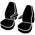 thumbnail image 2 of Fia Inc. SL68-34 GRAY FIASL68-34 GRAY 16-16 EXPRESS/SAVANA SL FRONT BUCKET SEAT COVER GRAY, 2 of 2