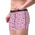 thumbnail image 3 of Bingfone Cute Watermelon Flamingo Men's Underwear - Casual Stretch Boxer Briefs-Medium, 3 of 7